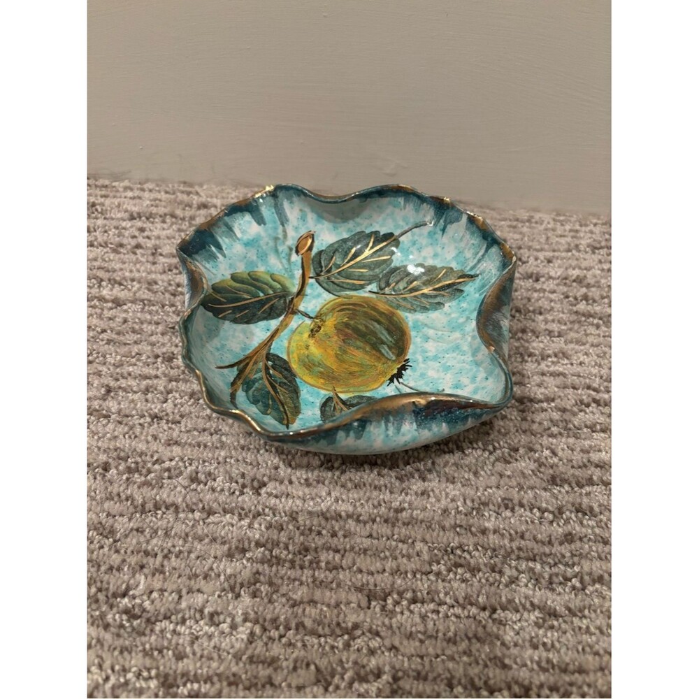 Vintage Hand Painted Italian Bowl